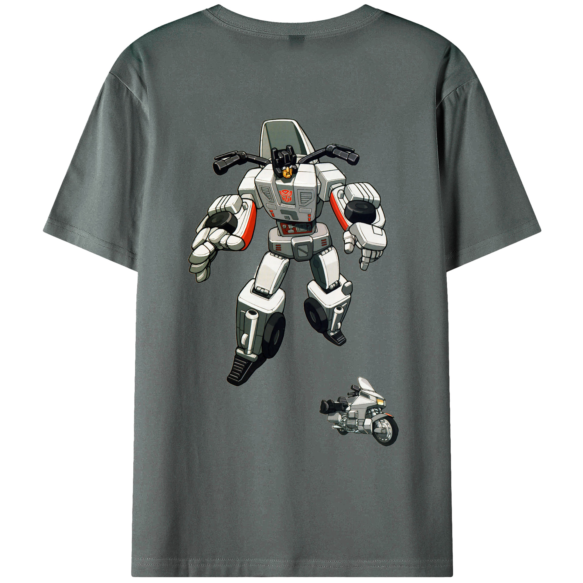 （画像用）  綿100％ メンズ半袖Tシャツ（バックプリント） 通気性